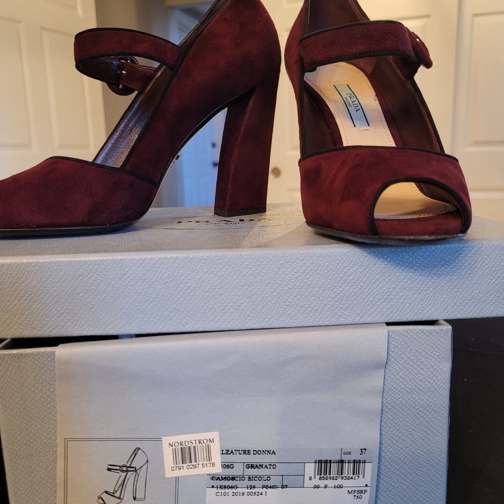 Prada Mary Jane Heels
